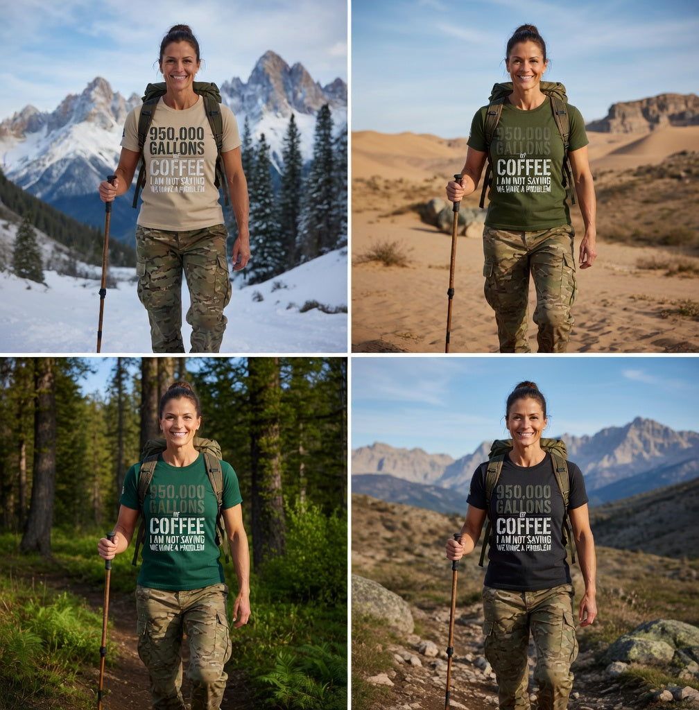 950,000 Gallons of Coffee – I Am Not Saying We Have a Problem T-Shirt